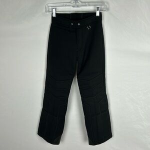 Vintage Sportina Black Ski / Snowboarding Pants -Size 10 Juniors